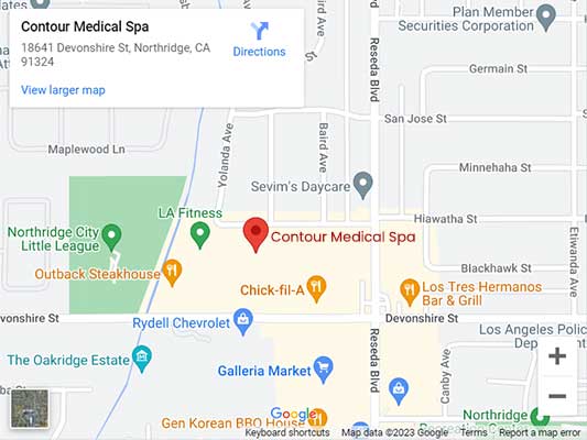 Directions to Med Spa in Northridge, Los Angeles, CA